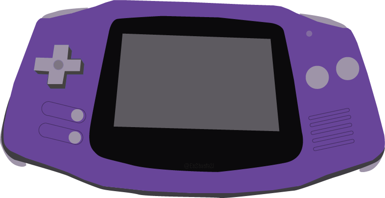 An Illustration of a Game Boy Advance