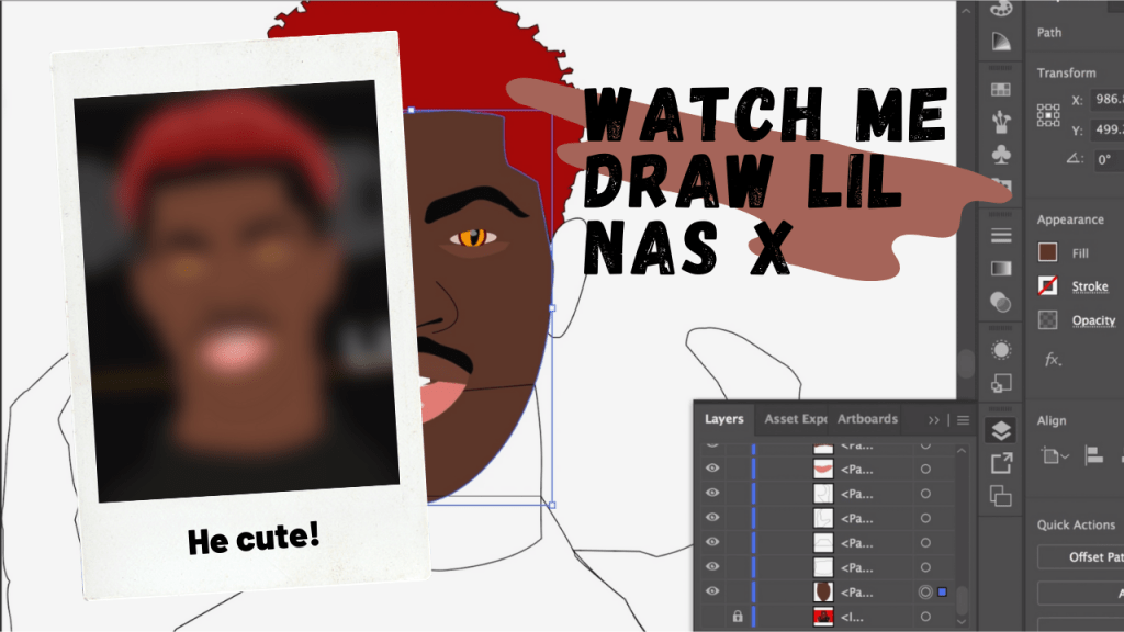 Watch Me Draw Lil Nas&nbsp;X